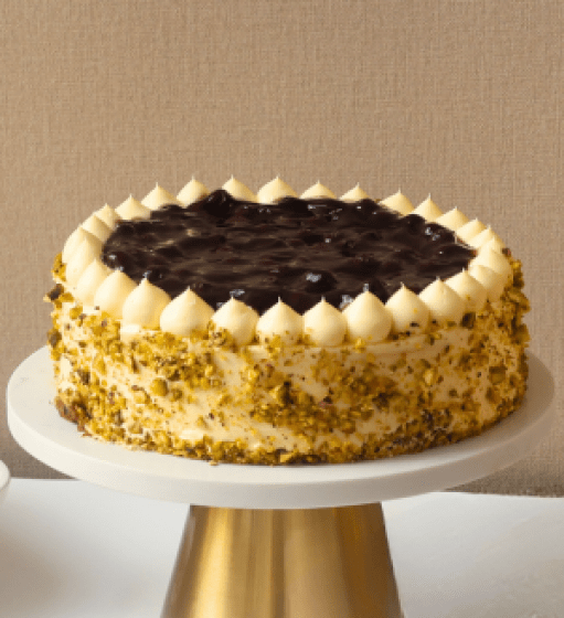 8-Inch Blueberry Pistachio Cheesecake