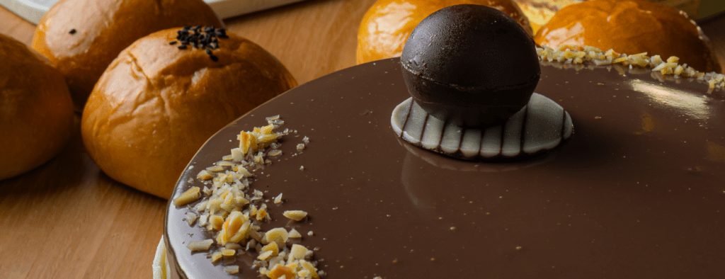 8-Inch Nutella Chocolate Cake