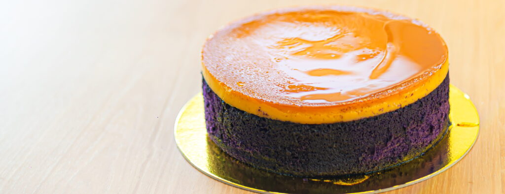 Ube Custard Cake (8” Round)